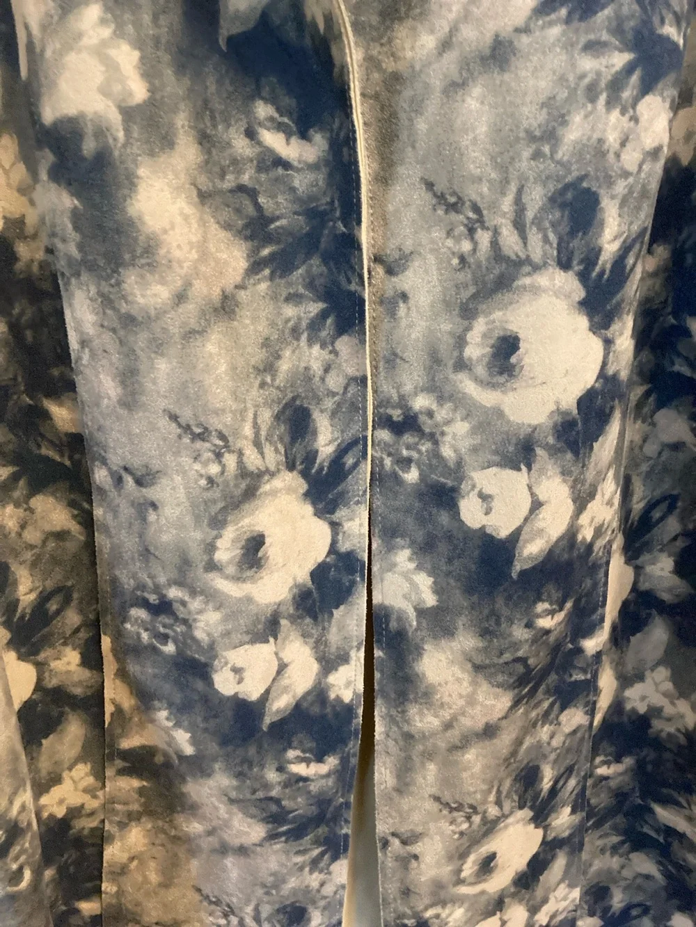 Premise Navy & Cream Floral Open Front Blazer - Picture 4 of 9